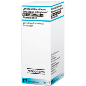 Levodopa/Carbidopa/Entacapon-ratiopharm® 200 mg/50 mg/200 mg Filmtabletten
