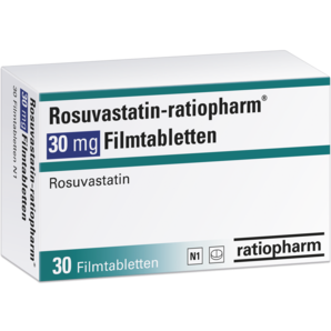 Rosuvastatin-ratiopharm® 30 mg Filmtabletten