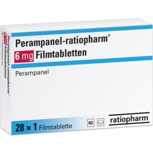 Perampanel-ratiopharm® 6 mg Filmtabletten