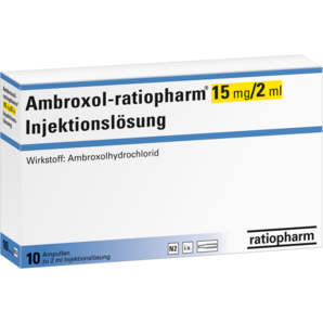 Ambroxol-ratiopharm® 15 mg/2 ml Injektionslösung