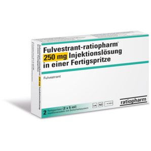 Fulvestrant-ratiopharm® 250 mg Injektionslösung in einer Fertigspritze