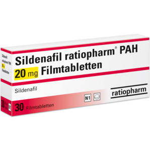Sildenafil ratiopharm® PAH 20 mg Filmtabletten