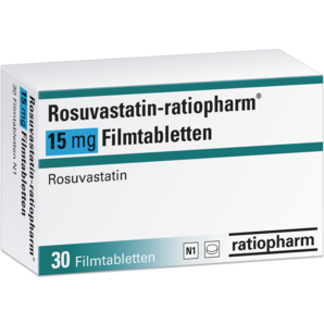 Rosuvastatin-ratiopharm® 15 mg Filmtabletten