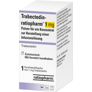Trabectedin-ratiopharm® 1 mg Pulver für ein Konzentrat zur Herstellung einer Infusionslösung