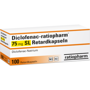 Diclofenac-ratiopharm® 75 mg SL Retardkapseln