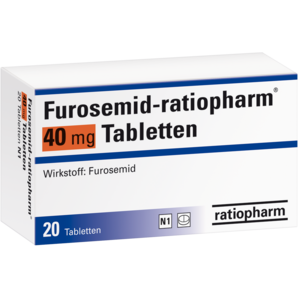 Furosemid-ratiopharm® 40 mg Tabletten