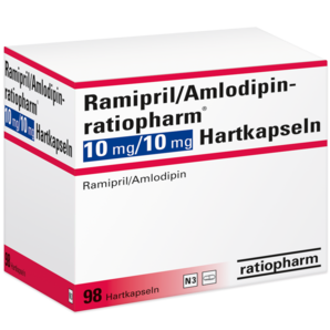 Ramipril/Amlodipin-ratiopharm® 10 mg/10 mg Hartkapseln