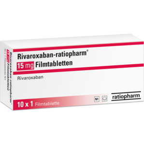 Rivaroxaban-ratiopharm® 15 mg Filmtabletten