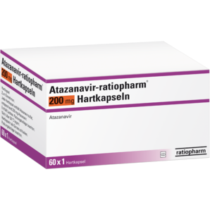 Atazanavir-ratiopharm® 200 mg Hartkapseln