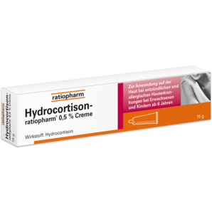 Hydrocortison-ratiopharm® 0,5 % Creme