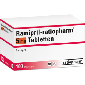 Ramipril-ratiopharm® 5 mg Tabletten