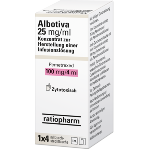 Albotiva 25 mg/ml Konzentrat zur Herstellung einer Infusionslösung