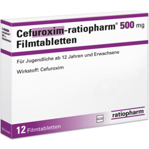 Cefuroxim-ratiopharm® 500 mg Filmtabletten