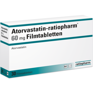 Atorvastatin-ratiopharm® 60 mg Filmtabletten