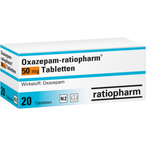 Oxazepam-ratiopharm® 50 mg Tabletten