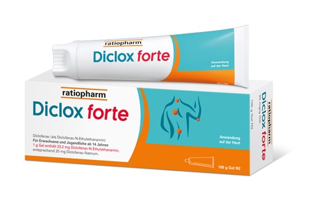 Diclox forte Schmerzgel Diclox forte Schmerzgel