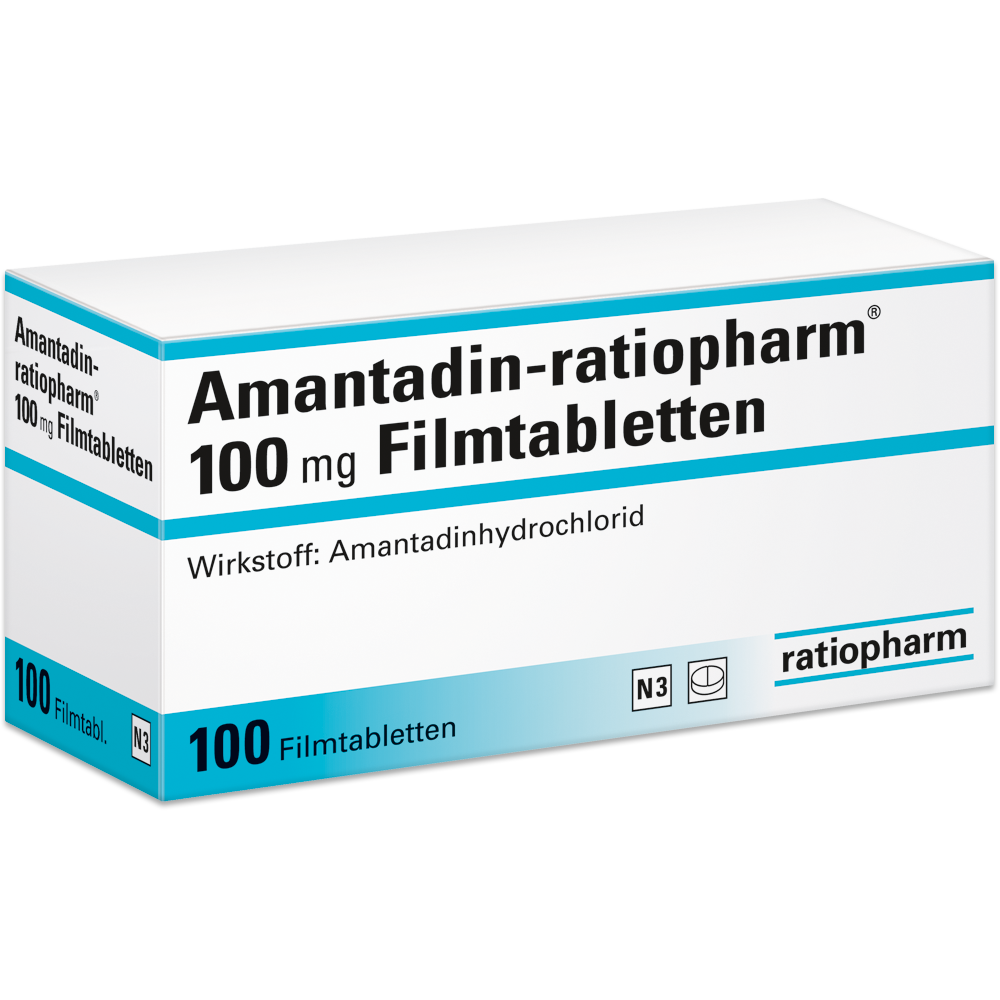 Amantadin-ratiopharm® 100 mg Filmtabletten