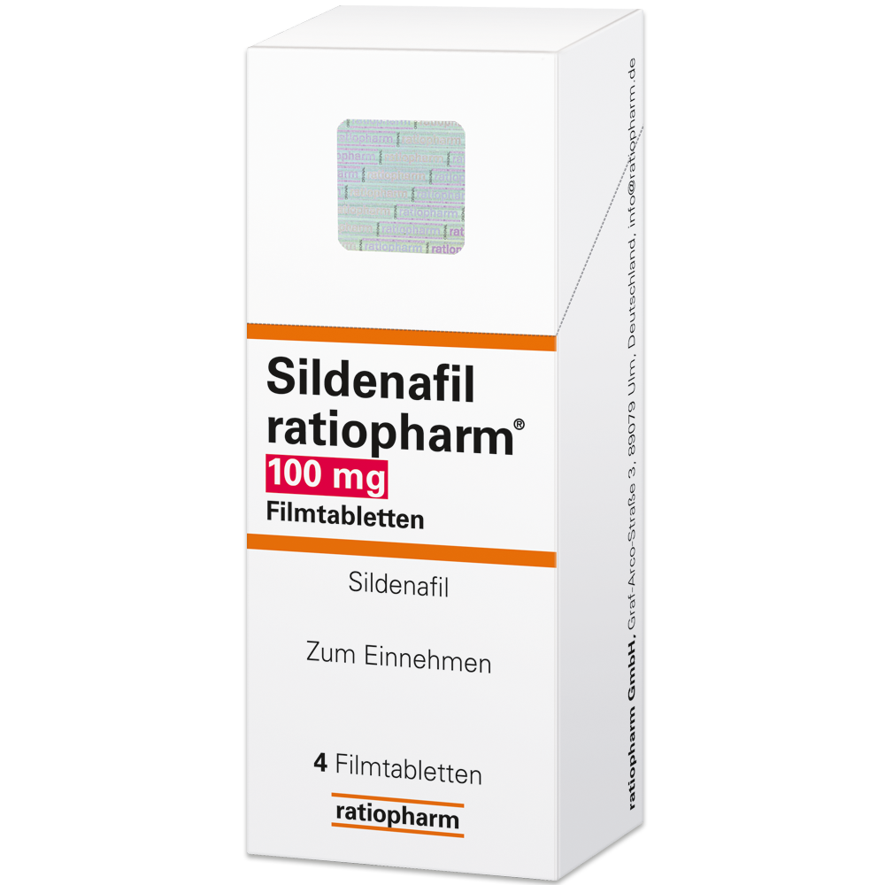 Sildenafil ratiopharm 100 mg Filmtabletten