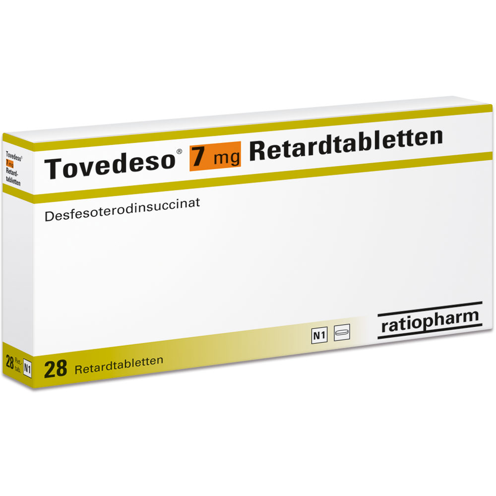 Tovedeso® 7 mg Retardtabletten
